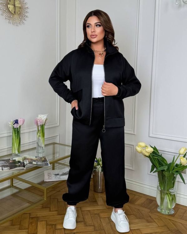 Костюм мікровельвет