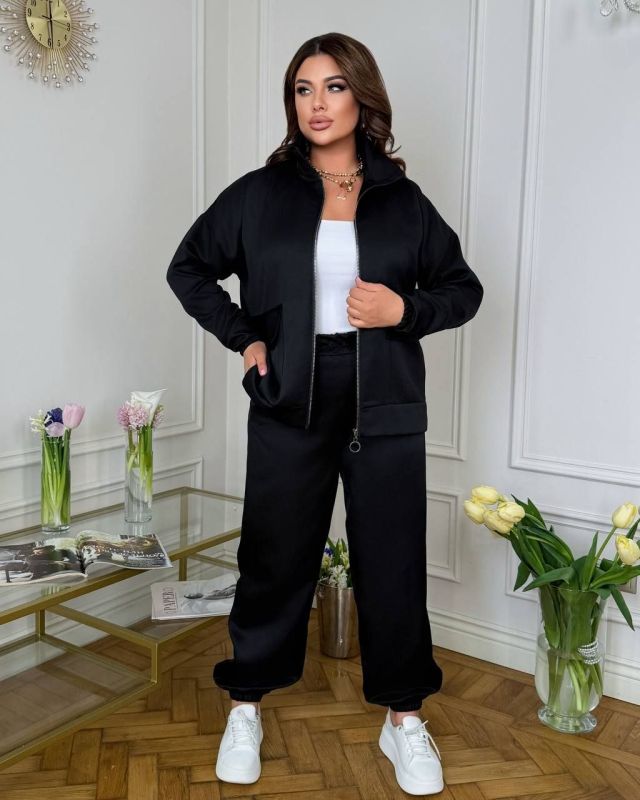 Костюм мікровельвет