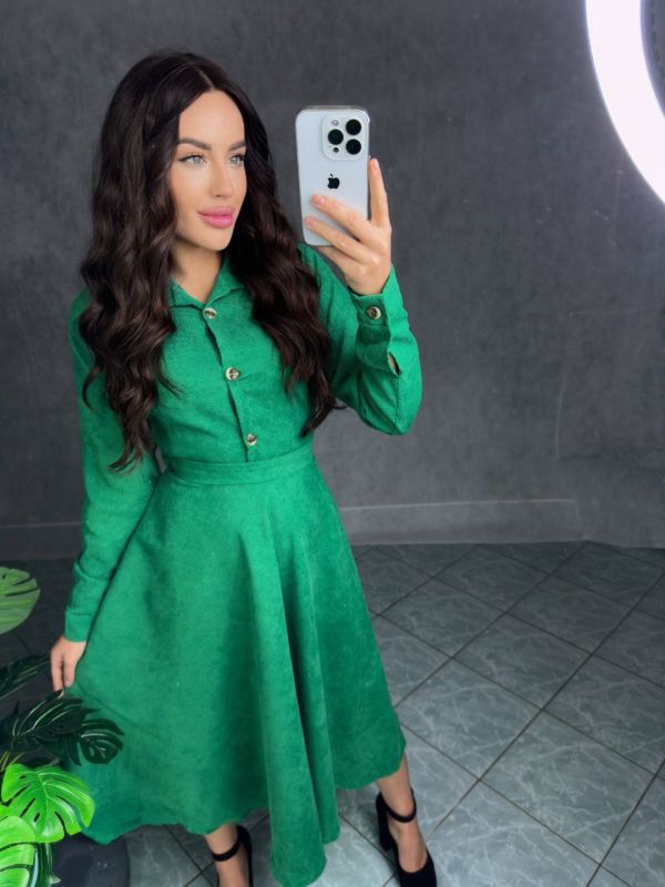 Знижки Сукня мікровельвет