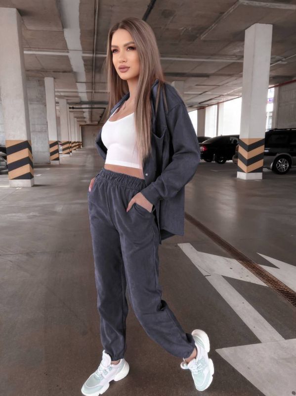 Мікровельветовий костюм