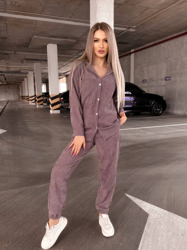 Мікровельветовий костюм