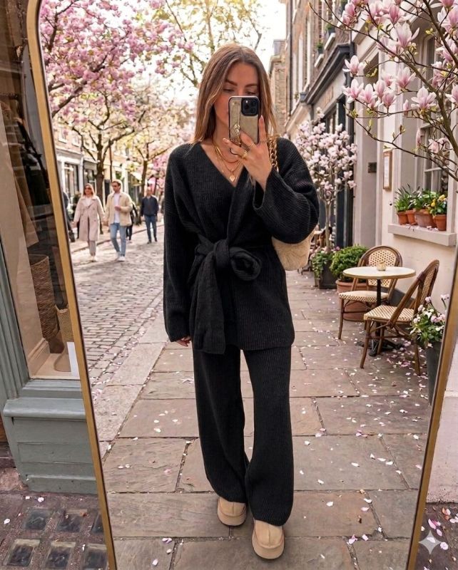 Розпродаж  Костюм  ангора рубчик