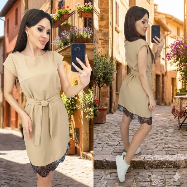 Знижки Сукня льон