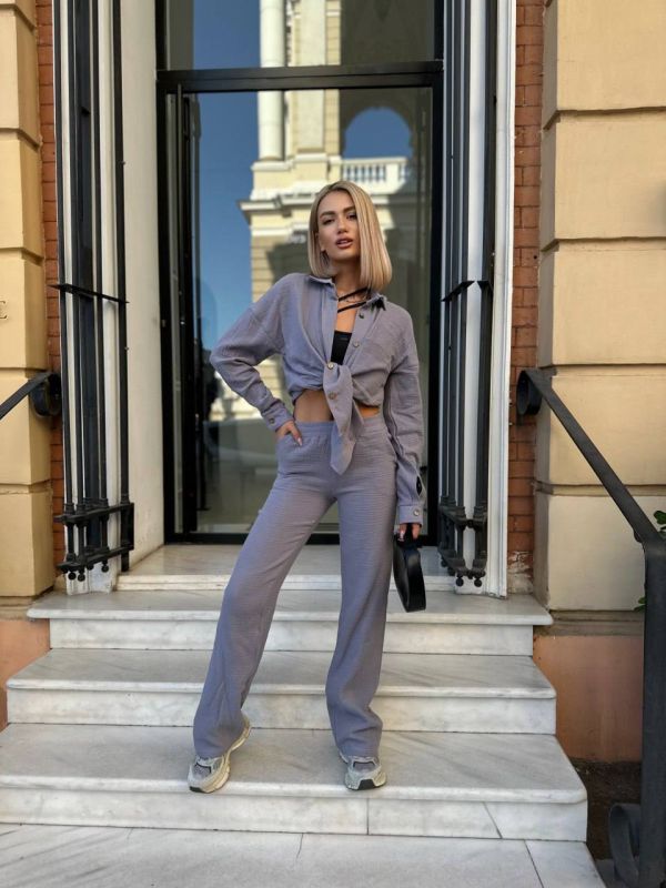 Костюм сорчка+палаццо