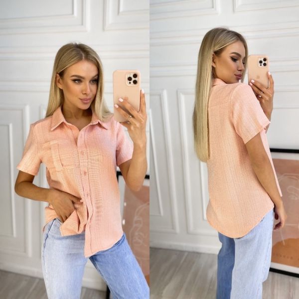 Знижки Сорочка жатий льон