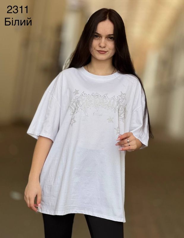 ЗНИЖКИ ФУТБОЛКА ІЗ СТРАЗАМИ