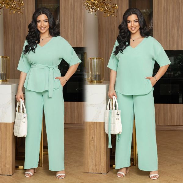  Костюм двійка  Тканина : шовк Прадо