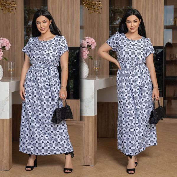  Сукня Тканина : софт Довжина сукні : 143 см. 