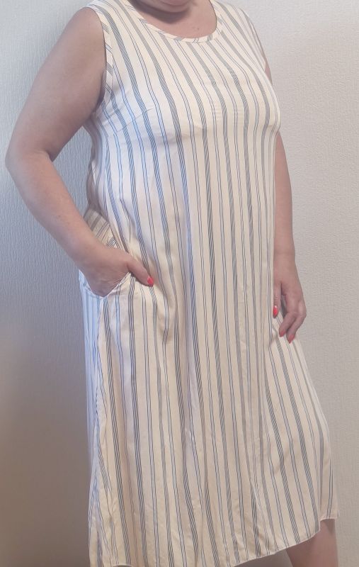 Сарафан із турецького штапеля