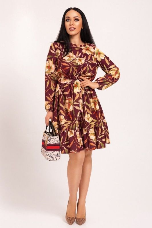 Розпродаж! Платье 7016-1 Ткань:трикотаж крепдайвинг Хорошая растяжимость Длина платья: 108 #9