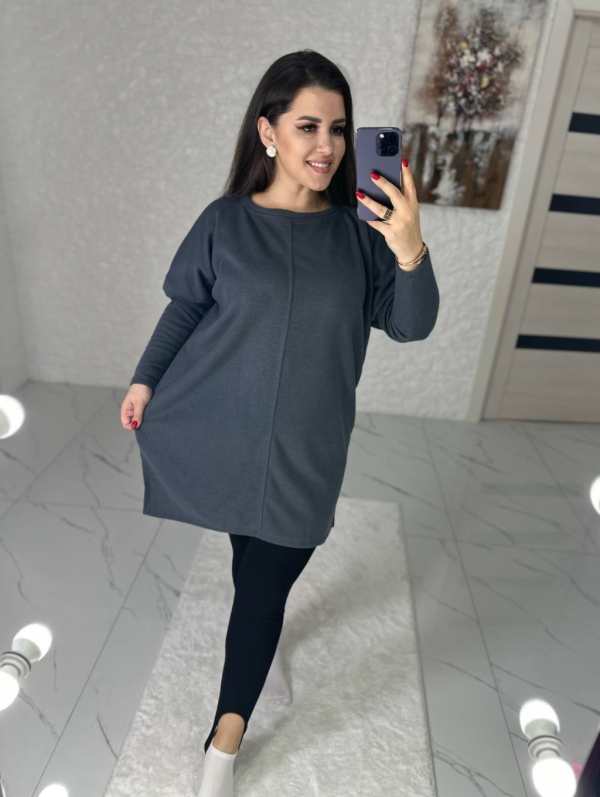 Розпродаж!Тепла туніка трикотаж на байці