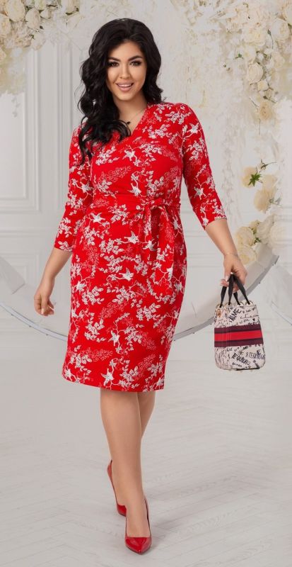 Останній розмір! Сукня трикотаж крепдайвінг