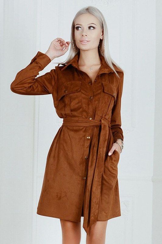 Останній розмір! сукня сорчка замш