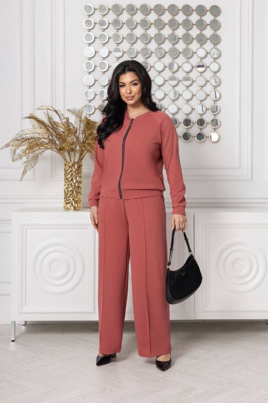 АКЦІЯ Костюм двійка Модель № 7724 Тканина : трикотаж діагональ ( гарно тягнеться ) Довжина