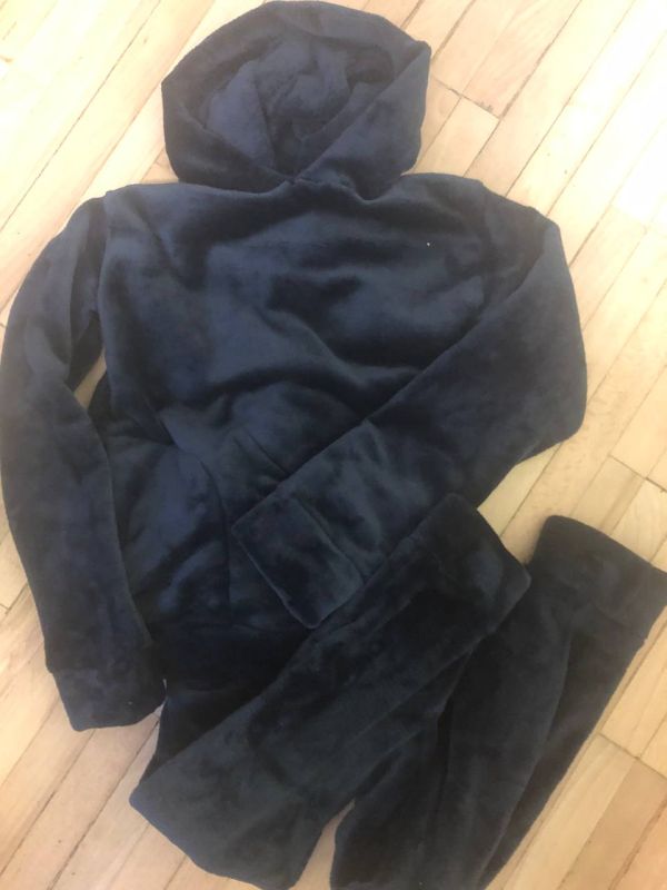 Розпродаж! Піжамка тепла дитяча плюшева з двосторонньої махри велсофт