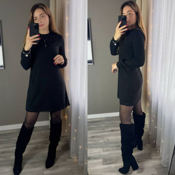 Розпродаж останній розмір Плаття Тканина ангора «Арктика