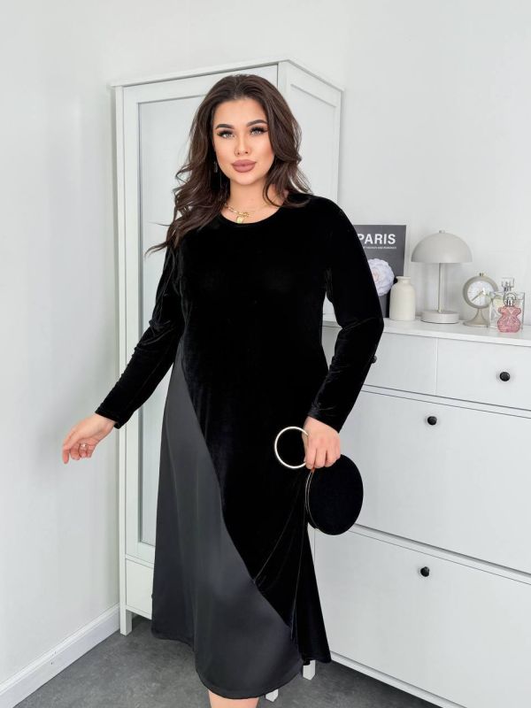 Плаття Тканина бархат, двосторонній щільний шовк (не плутати з дешевим шовком «Армані»