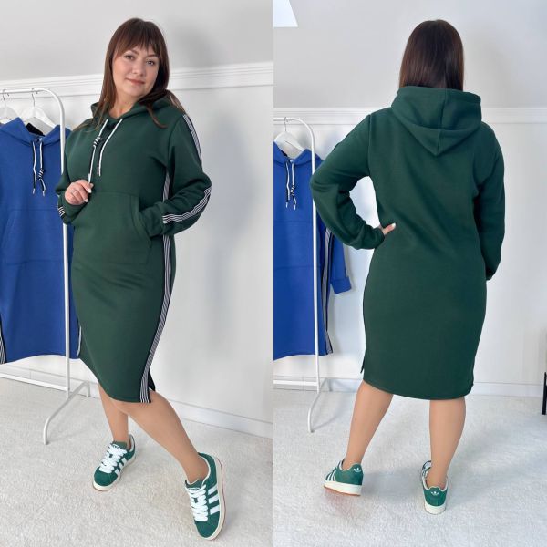 Плаття Тканина тринитка на флісі (виробництво Туреччина, 90% бавовна) не кашлатиться