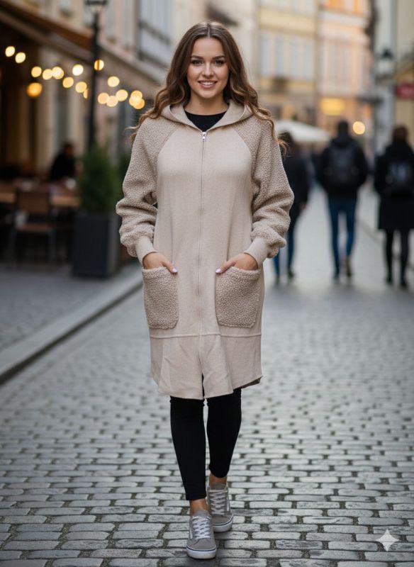 Кардиган Розмір оверсайз ( ог від 90 до 120 см) тканина добре тягнеться Теплий оверсайз ка #163