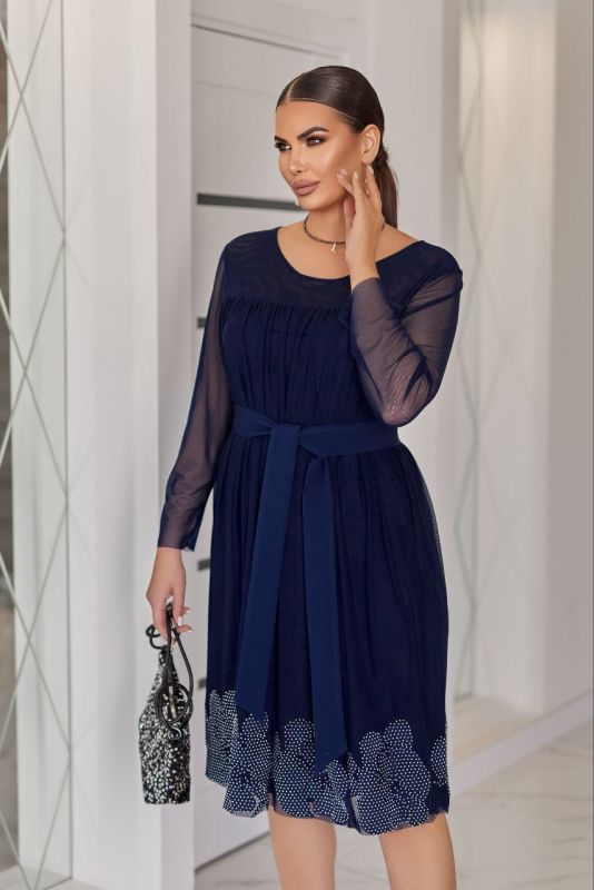 Сукня- " з квітами по низу " Тканина: Нижня тканина- микро масло, приємне до тіла і добре