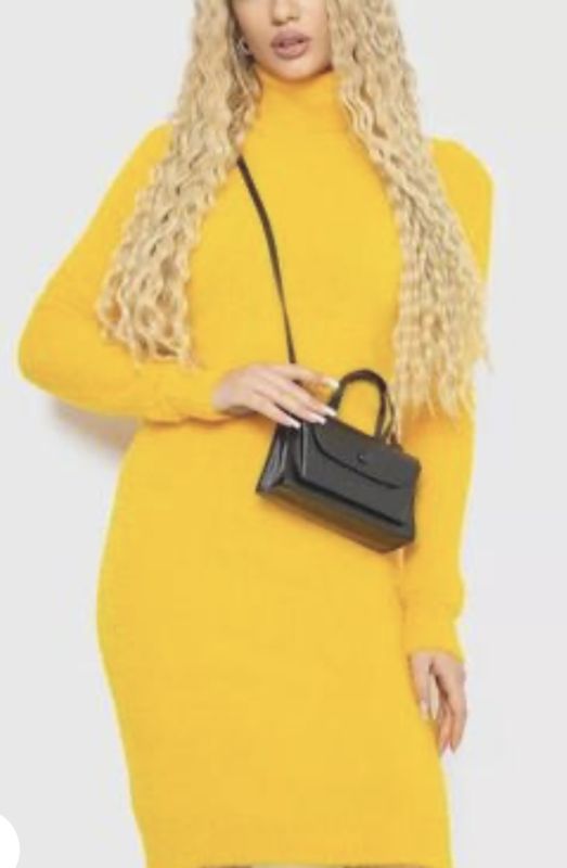 Акційна ціна Сукня- туніка з альпаки #347