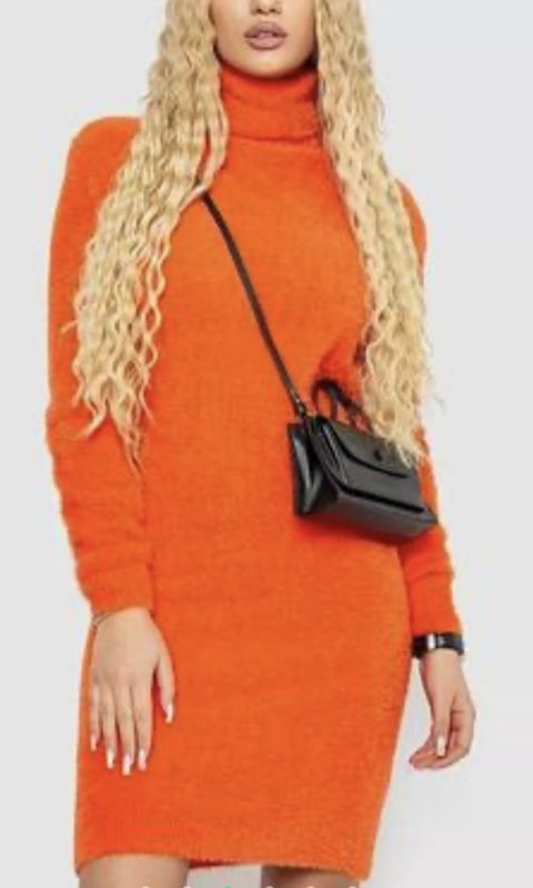 Акційна ціна Сукня- туніка з альпаки #348