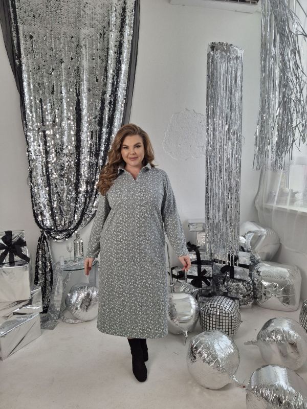 Нова ціна Сукня тепла з шерсті #350