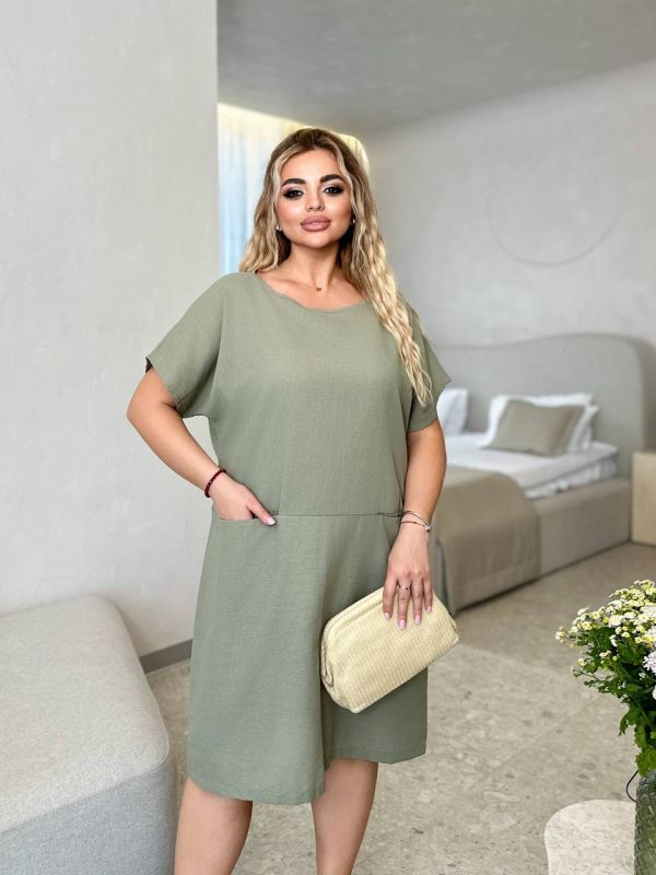 сукня з льону