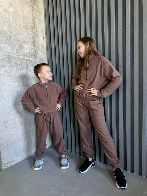 дитячий костюм тринитка на флісі