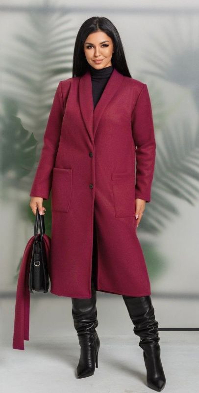 кардиган-пальто з кашеміру на трикотажі без підкладки