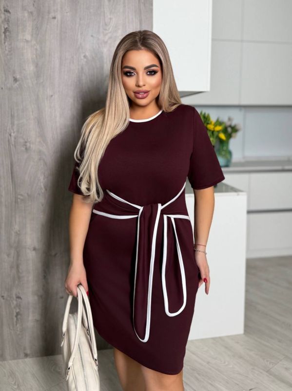 сукня  з трикотажу двонитка