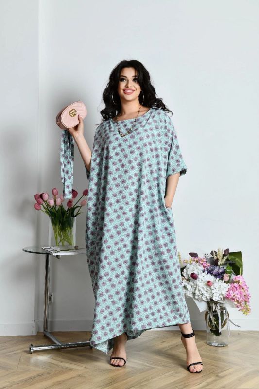 сукня вільного крою з софту