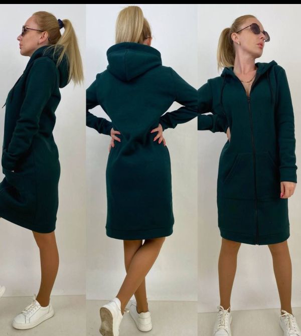 кардіган тринитка на флісі бутилочний