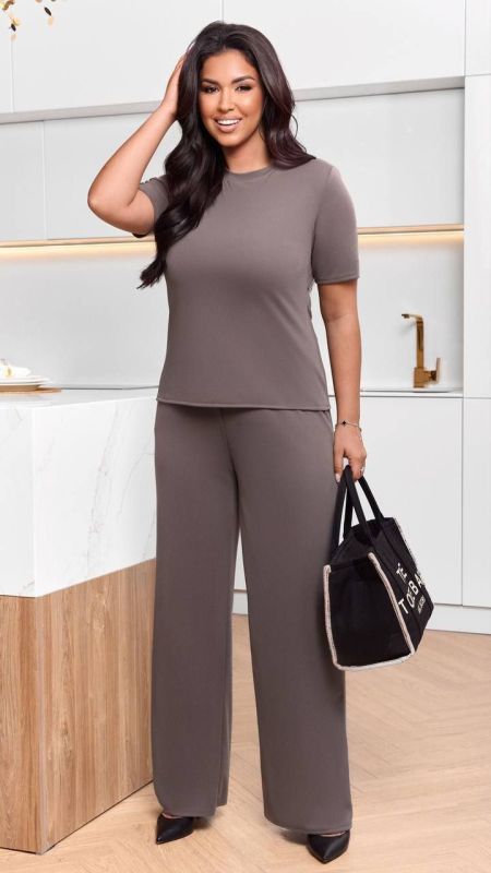 костюм двійка трикотаж хб +віскоза