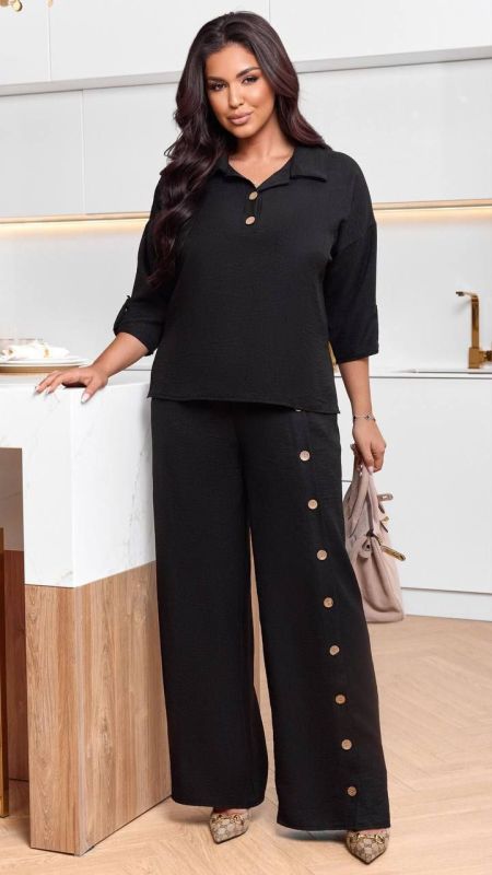 костюм льон жатий