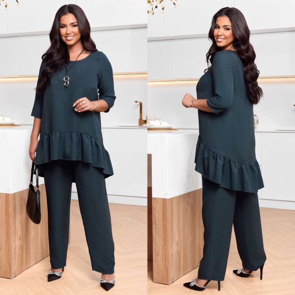 костюм льон жатий